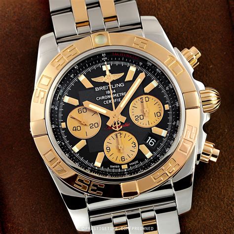 used breitling chronomat b01